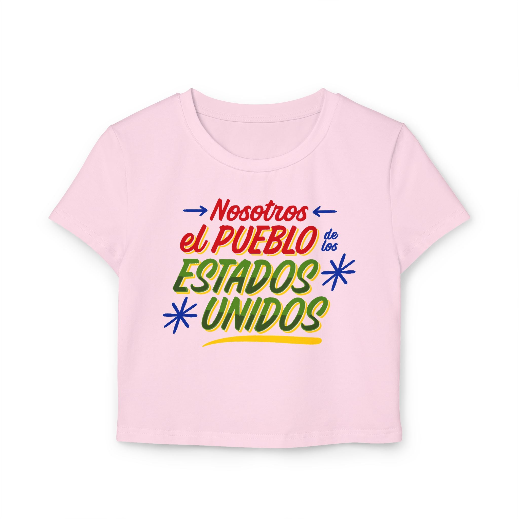 Nosotros El Pueblo, We The People Baby Tee