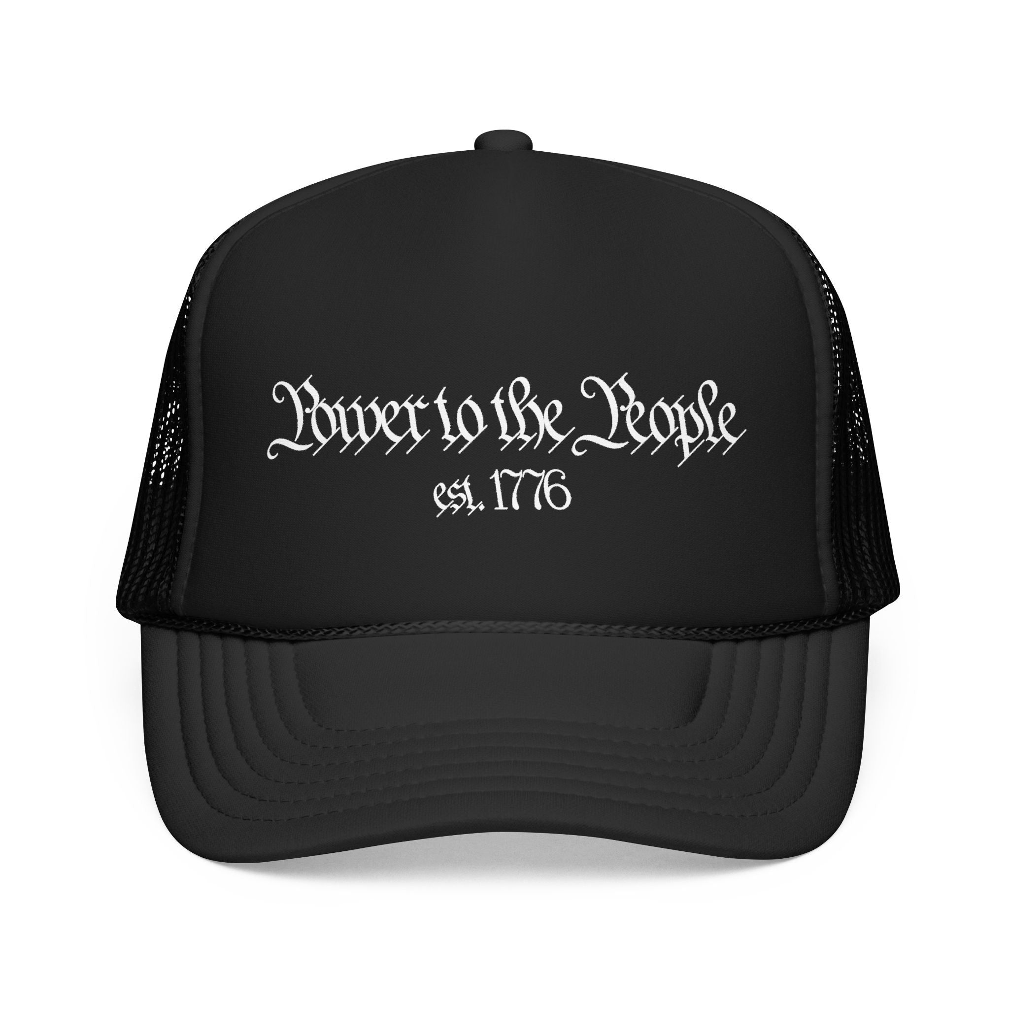 Power to The People America 250 Constitution Trucker Hat