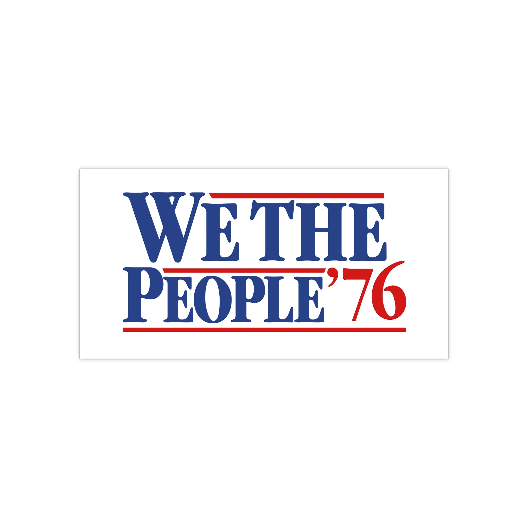 '76 Campaign Bumper Stickers
