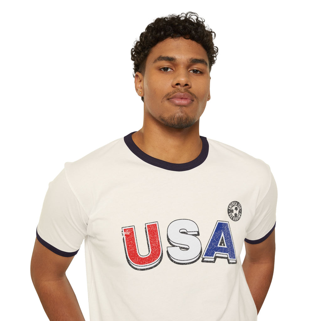 USA: We The People World Cup 2026 Ringer Tee Replica