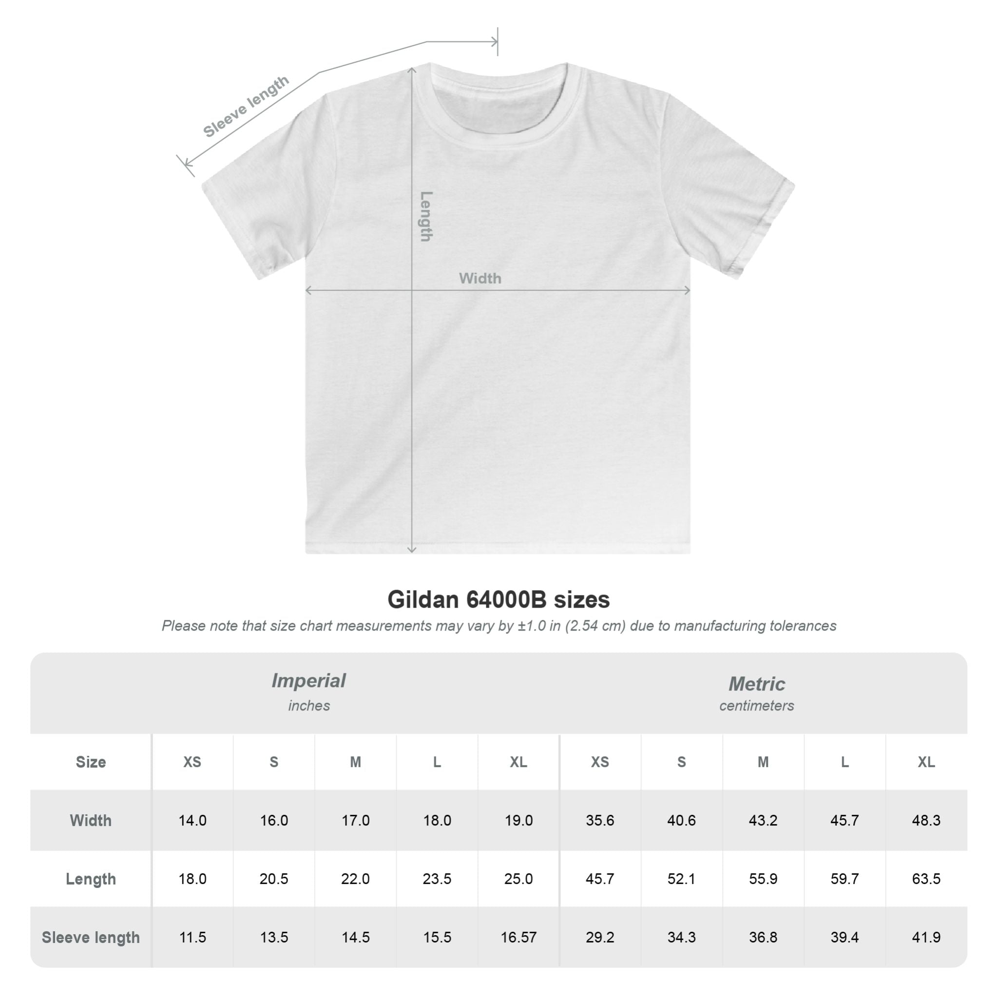 Test Nosotros El Pueblo Kids Softstyle Tee