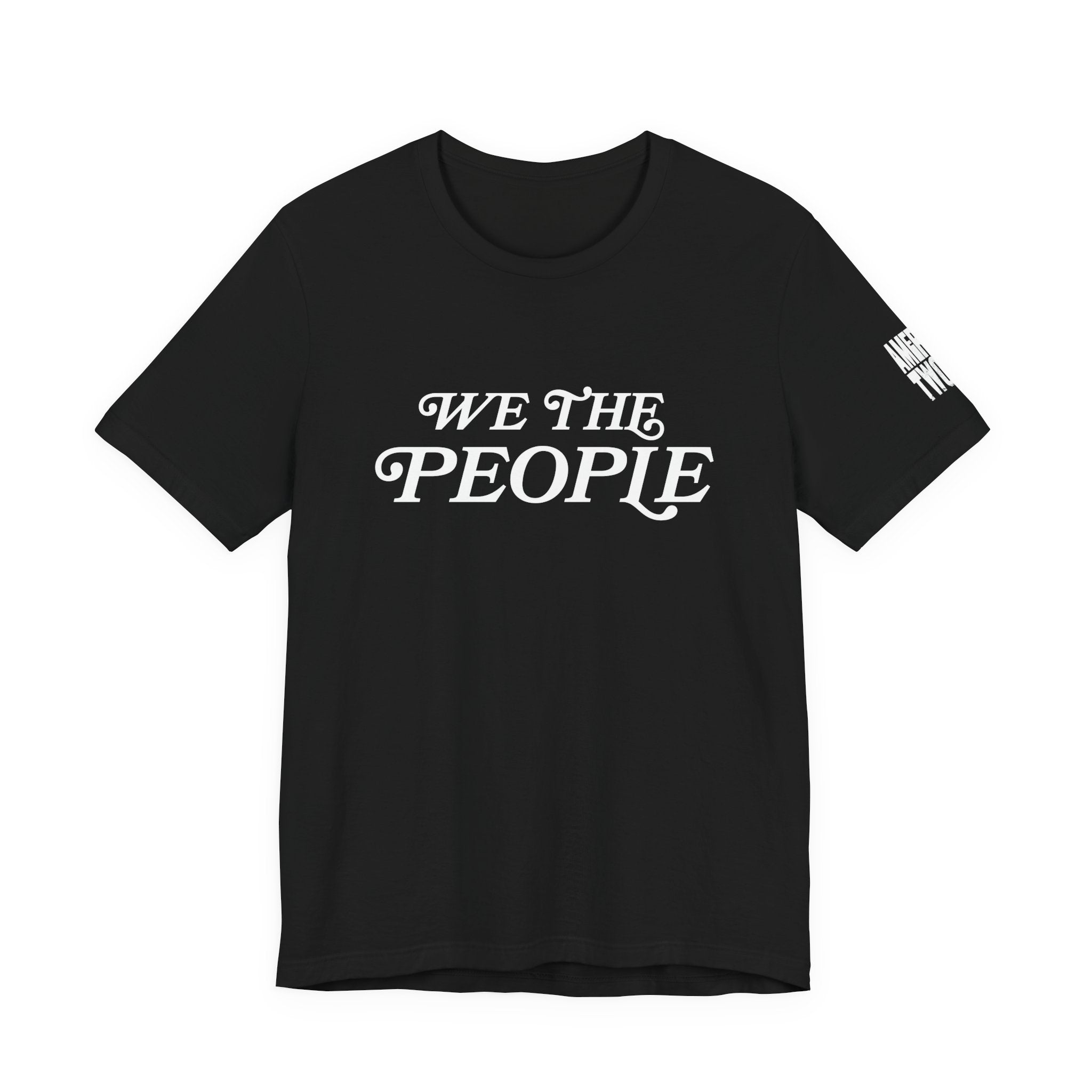We The People America 250 Black Tee