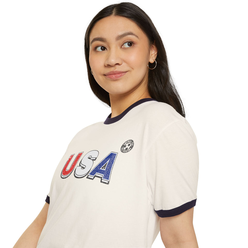USA: We The People World Cup 2026 Ringer Tee Replica